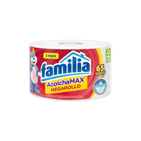 Papel Higienico Familia Acolchamax Mega Rollo Rollos Farmaprime