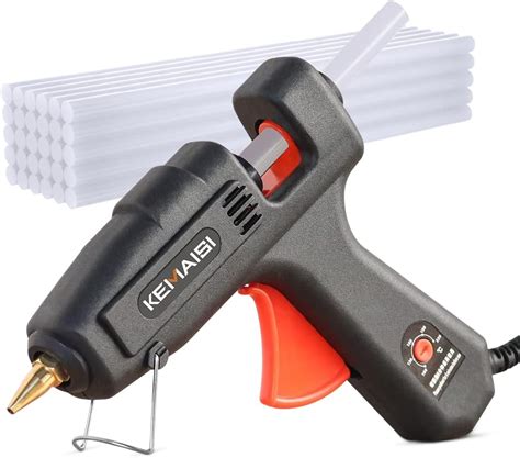 Adjustable Temperature Hot Glue Gun Kit With Sticks Barbados Ubuy