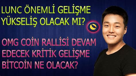 LUNC BİTCOİN NELER OLUYOR SON DAKİKAYÜKSELİŞ OLABİLİR Mİ KAÇIRMA