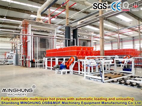 Fully Automatic Hot Press Machine With Loader And Unloader Fully Automatic Hot Press