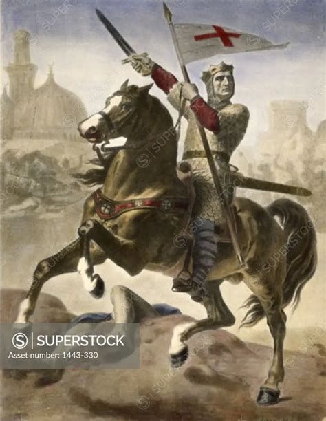 Godfrey of Bouillon (ca. 1058-1100) Crusader & Duke of Lower Lorraine ...