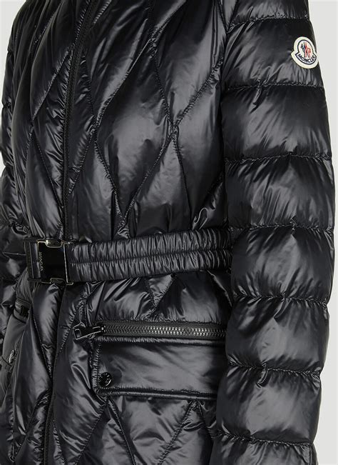 Moncler Serignan Parka Jacket In Black Moncler