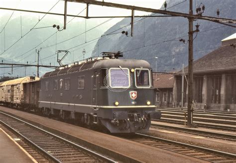 The Transport Library SBB Re6 6 11666 Erstfeld 1978 Martin