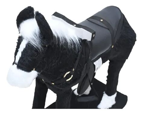 Cavalo De Brinquedo Para Montar - Cavalo Brinquedo Infantil De Montar Rev. Pelucia | Parcelamento sem juros