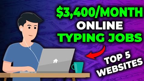 Month Online Typing Jobs Get Paid To Type Work From Home