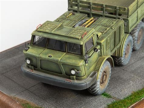 Сборная модель AVD ЗИЛ-135ЛМ бортовой, 1/43 - 1416AVD - купить по ...