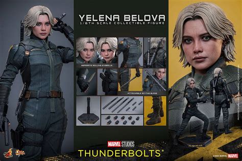 Movie Masterpiece Thunderbolts Yelena Belova 1 6 Hot Toys Nin Nin Game