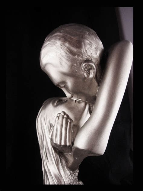 Vintage Nude Statue Signed Sculpture Female Male Lovers Etsy