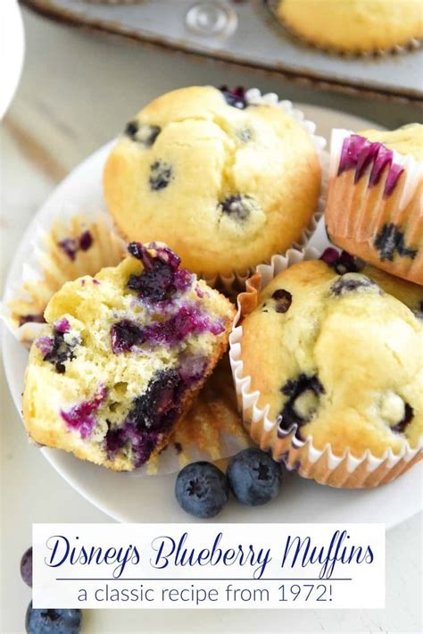 Disneys Blueberry Muffins Enjoy These Famous Blueberry Muffins