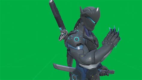 Genji Highlight Intros Green Screen Carbon Fiber YouTube