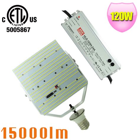 E39 120w Led Retrofit Kits 400w Metal Halide Parking Lot Pole Light Fixture Daylight Led