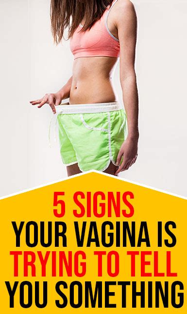 The Signs Your Vagina Is Trying To Tell You Something LIVE VIBE