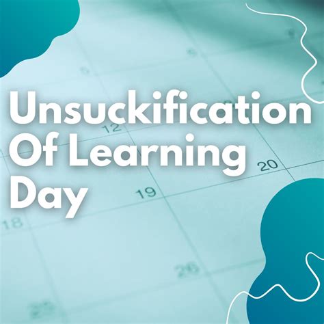 WeLearn Learning Services on LinkedIn: In honor of "Make Up your Own ...