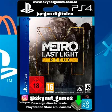 Metro Last Light Redux ( PS4 / DIGITAL ) - Skynet Games