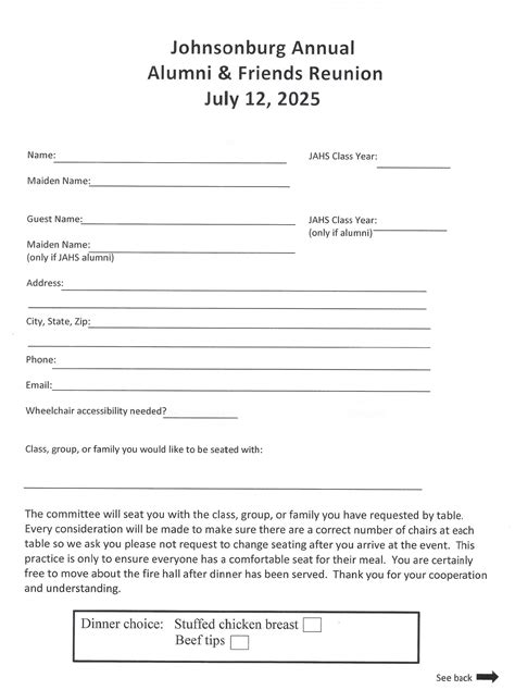 Johnsonburg Chamber of... - Johnsonburg Chamber of Commerce