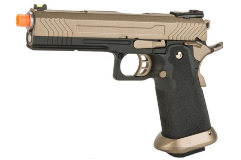 Aw Custom Hi Capa Competition Grade Gas Blowback Airsoft Pistol