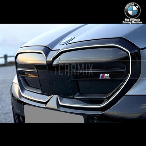 Genuine Bmw M Performance Retrofit Shadow Line Gloss Black Front Grille