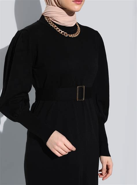 black knit dresses 3