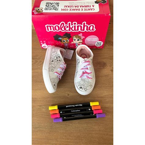 Tenis Do Bobbie Goods - Tênis infantil bobbie goods menina para colorir Molekinha | Shopee Brasil