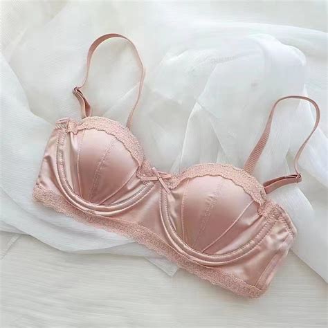 Soutien De Superf Cie Lisa Satin Bra Sem Costura Roupa Interior Feminina Lingerie Bralette