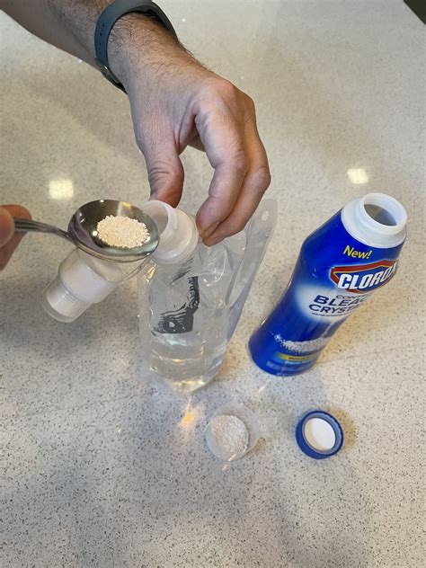 how to sanitize water bottles