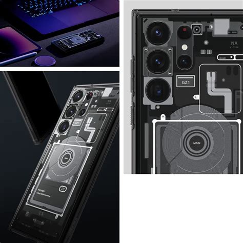 Etui Spigen Ultra Hybrid do Galaxy S23 Ultra, przydymione-szare (Zero ...