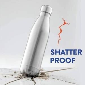 Bhalaria Stainless Steel Double Walled Flask Bottle Hot And Cold 1000ml 1 Piece 1000 Ml