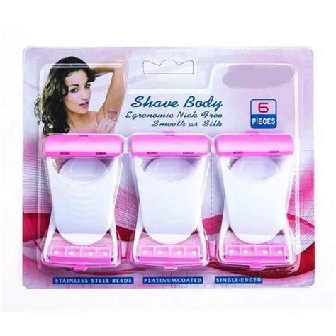 MAX White Disposable Blades Body Bikini Shaving Razor For Women For Household At Piece