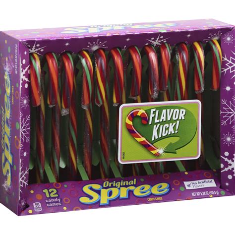 Spree Candy Canes Original Flavor Kick Buehlers