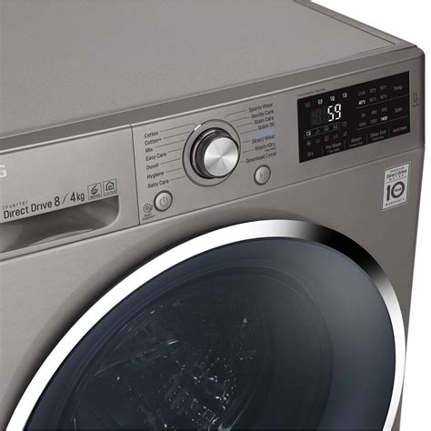 LG F4J6AM2S 8kg/4kg Direct Drive Washer Dryer 1400rpm - GRAPHITE ...