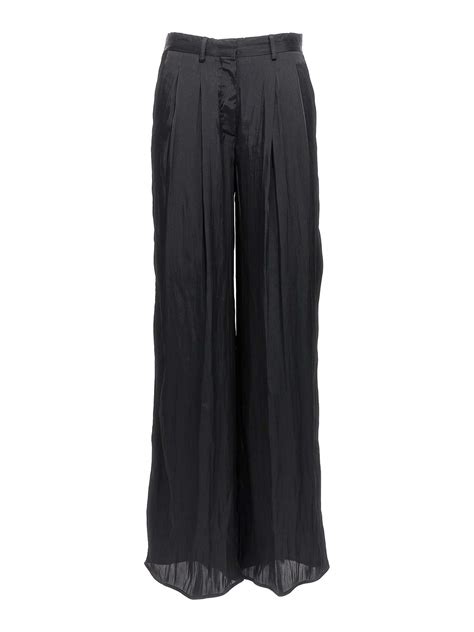 Trousers Shorts Nude Satin Pants Shop Online At THEBS