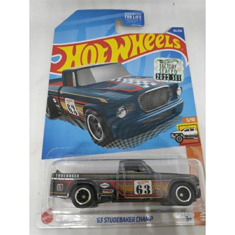 Jual Hot Wheels Hotwheels Hw Studebaker Champ Super Treasure Hunt Th Ths Factory Sealed Fs