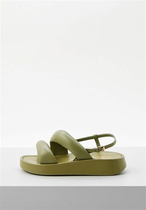 Сандалии Ash, цвет: хаки, RTLACQ309401 — купить в интернет-магазине Lamoda