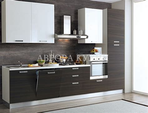 Прямая кухня "Традиция арт.27" из пластика по цене от 36 600 руб. от ...