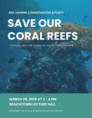 environment poster templates venngage