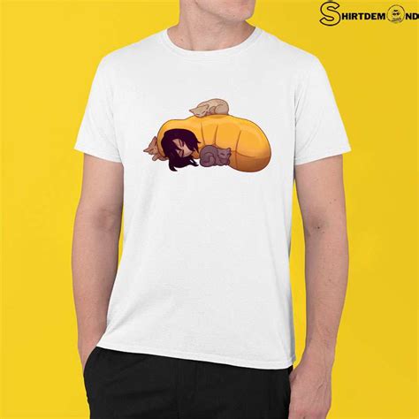 My Hero Academia Shirt Cat Nap Aizawa Shouta T Shirt Clothes For