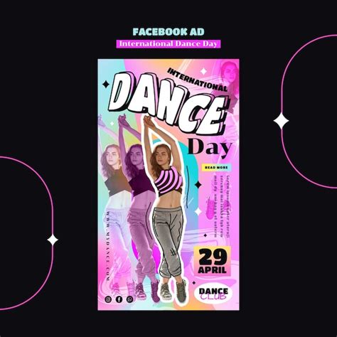 Free Psd International Dance Day Celebration Facebook Template