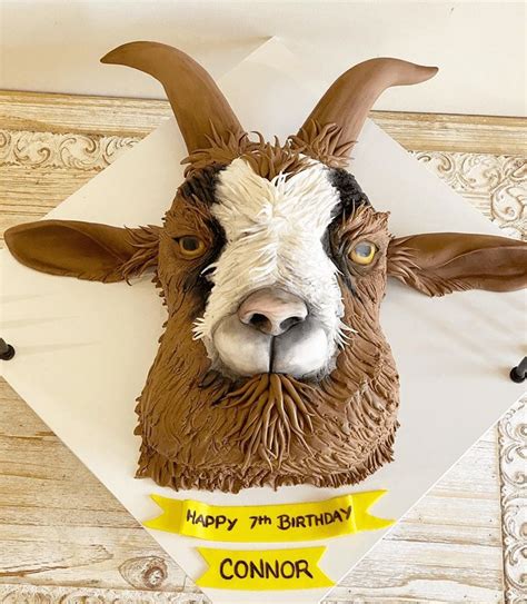 Goat Cake Design Images Goat Birthday Cake Ideas Kuchen Und Torten