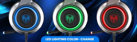 Amazon.com: SOMIC G951 USB Plug Stereo Sound Gaming Headset for PC, PS4 ...
