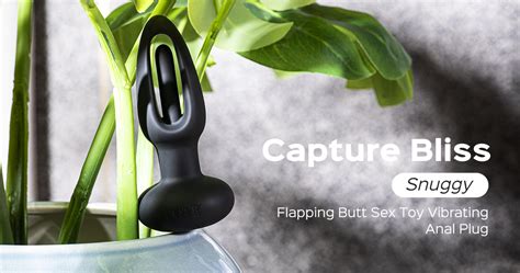 SNUGGY Flapping Butt Sex Toy Vibrating Anal Plug Honey Play Box