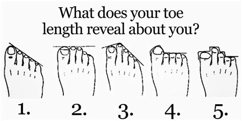 What The Shape Of Your Toes Reveals About Your Personality