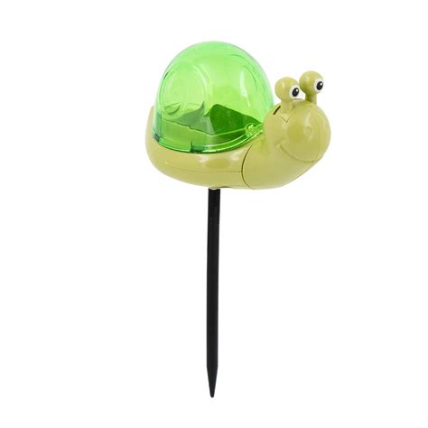 Snail Solar Light Green Poundstretcher