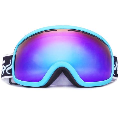 Benice Snowboard Skate Ski Goggles with Mirror coating Anti-Fog and UV ...