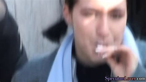 Speculum Babe Toying Pussy With Glass Dildo