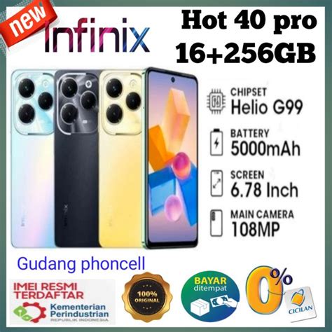 Infinix Hot Pro Nfc Gaming Ram Gb Mediatek Helio G Kamera Mp Garansi Resmi