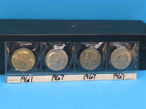 Silver Kennedy Half Dollars Isabell Auction