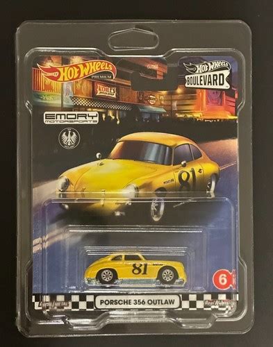 Hot Wheels Premium Boulevard Porsche Outlaw Free Shipping