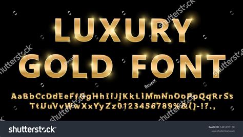 gold letters logo images stock  vectors shutterstock