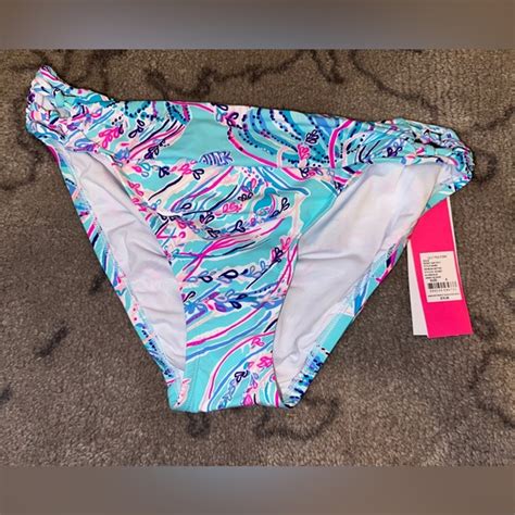 Lilly Pulitzer Swim Nwt Lilly Pulitzer Bikini Bottom Michelina Bayside Under The Moon Poshmark