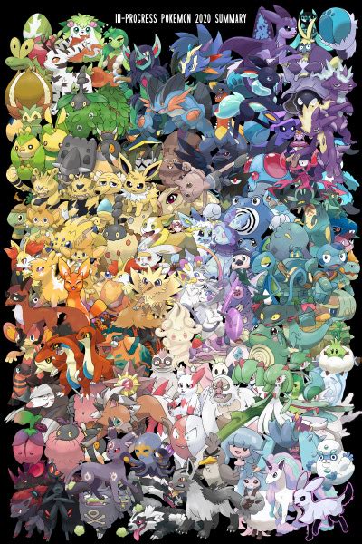 In Progress Pokemon Evolutions Photo